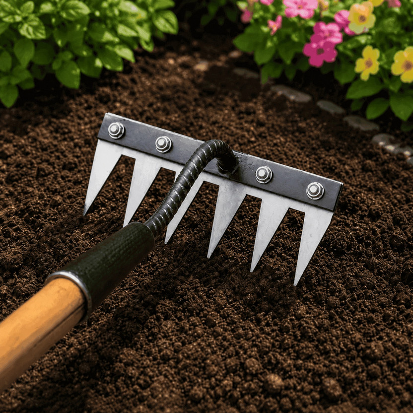 Aj Enterprises Rakes-02 Garden Tool Kit(1 Tools)