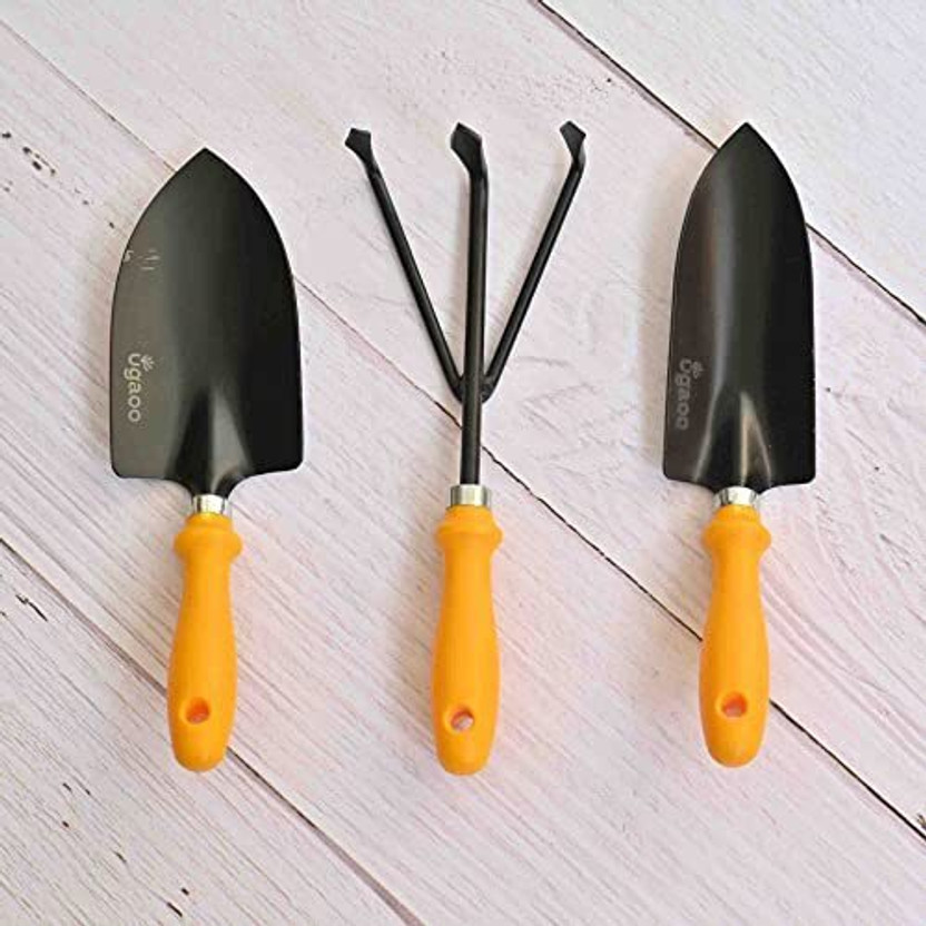 UGAOO Durable Gardening Hand Tool Kit for Gardening- 3 Pcs Garden Tool Kit(3 Tools)