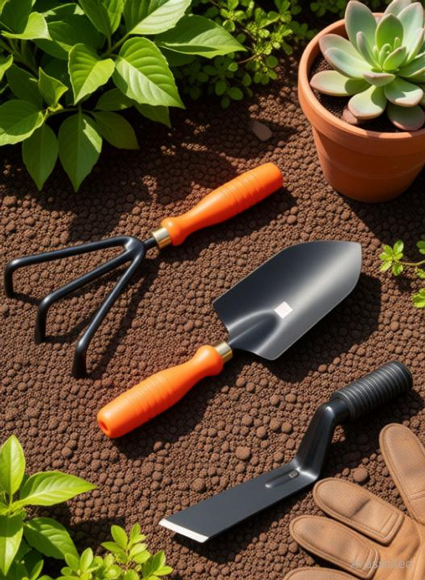 Green Green India Garden tool Khurpi, Big Trowel and Cultivator Garden Tool Kit(3 Tools) - Flipkart Deal