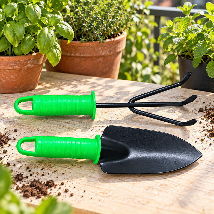 TWENOZ Gardening tools kit set 2 Multicolor Tools Garden Tool Kit(2 Tools)