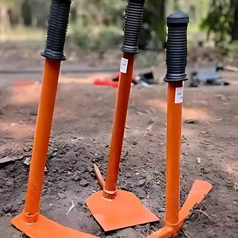 Shahid Creation Gardening Hoe Set 3 PCS|Multi-purpose|Durable |Adjustable Hoe Set Garden Tool Kit(3 Tools)