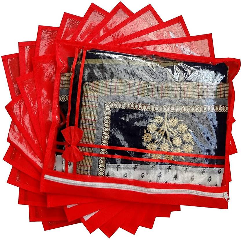 Homkom Saree Storage Organizer Single Saree Cover, Saree Storage