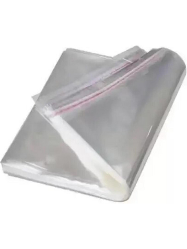 PETALS CASE BOPP BAGS 20 PCS 12*16 BOPP BAGS FOR SAREE PACKING|TRANSPARENT SAREE PACKING COVER SAREE COVER 20PCS(TRANSPARENT)