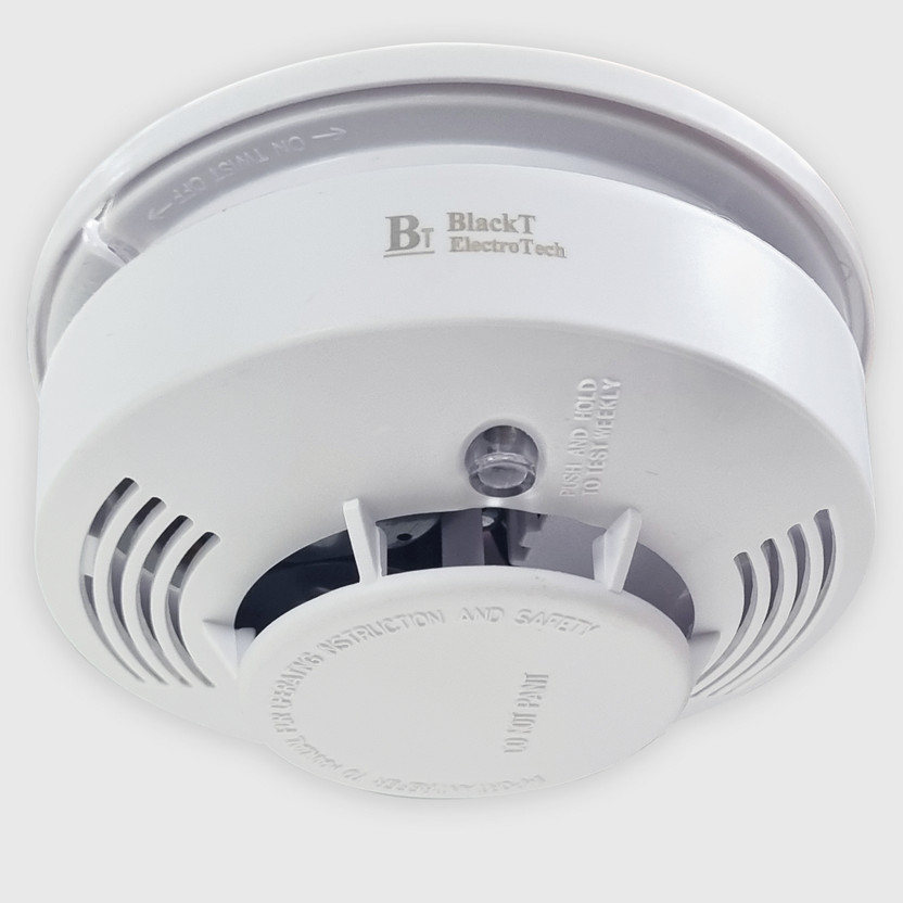 Blackt Electrotech BT35FF DIY Smoke Detection Sensor System with Alarm For Home,Hotel, Apartment Gas Detector