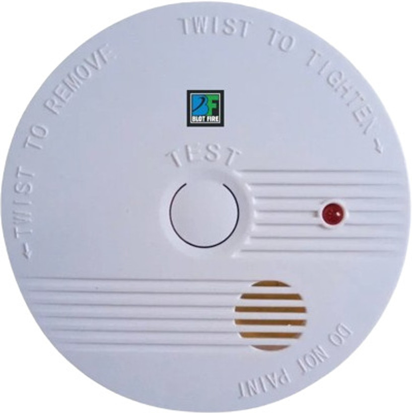 blot fire Wireless Smoke Detector Battery Operated Fire Alarm - 10 Feet Range Gas Detector