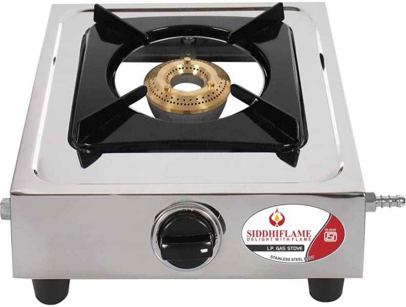 SURYA SIDDHI FLAME Castle Single Burner Stainless Steel Manual Gas