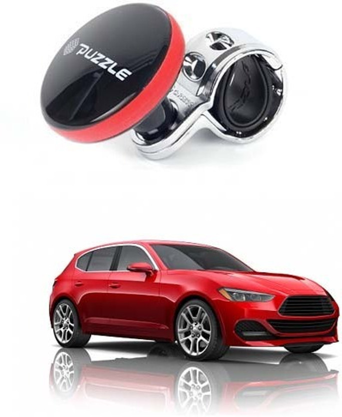 CCE Plastic Car Steering Knob(Red)