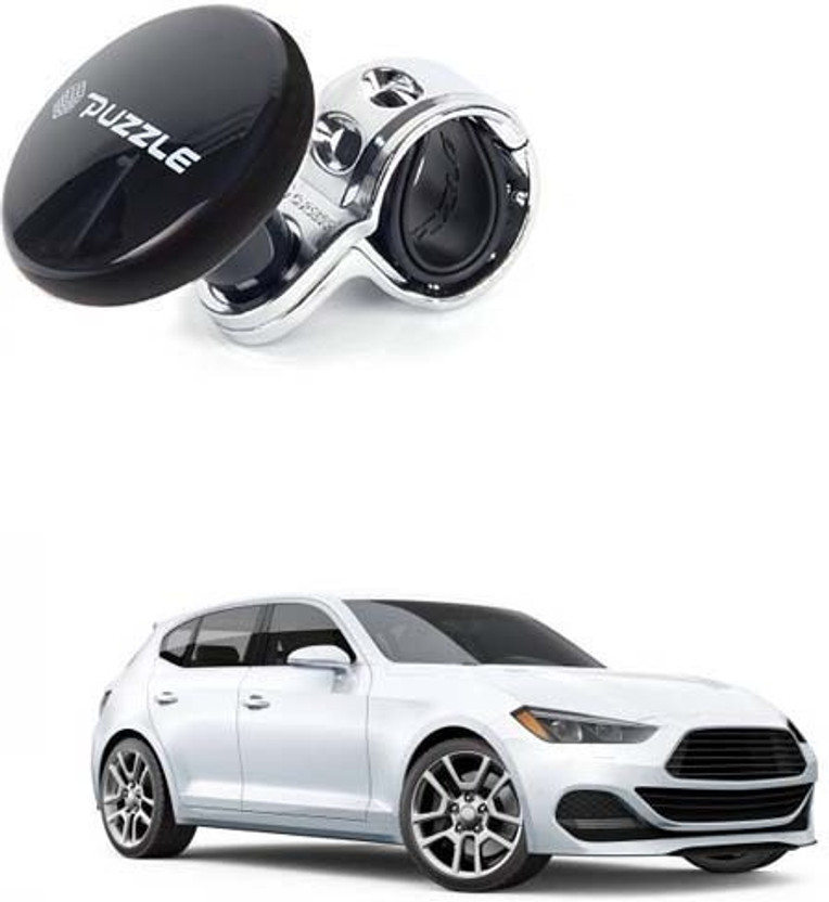 CCE Plastic Car Steering Knob(Black)