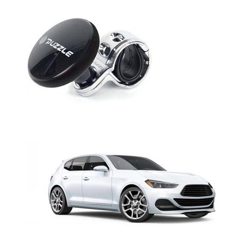 CCE Plastic Car Steering Knob(Black)