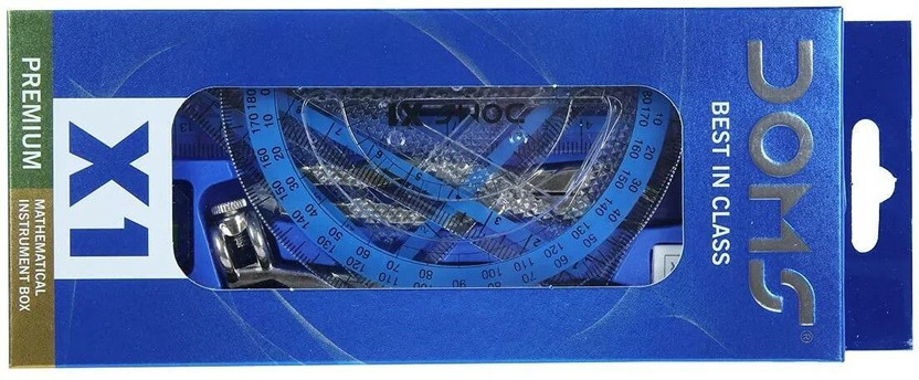 DOMS X One Mathematical Instrument Geometry Box(Multicolor)