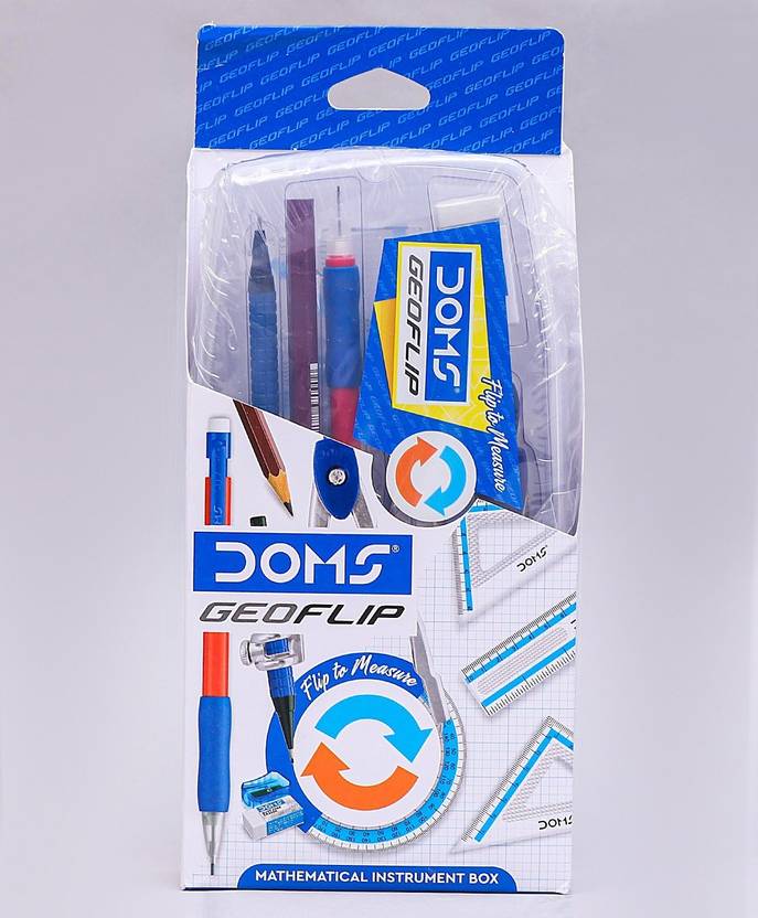 DOMS Geoflip Geometry BoxMathematical Instrument Box