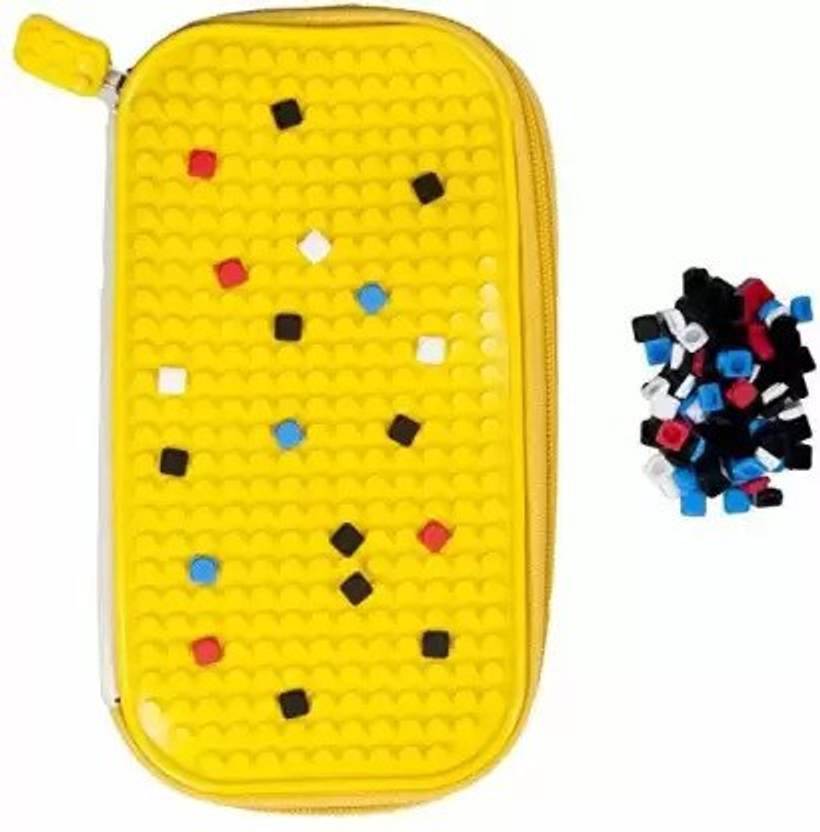 Rockjon Puzzle Pencil Pouch Bag Case for School Supplies