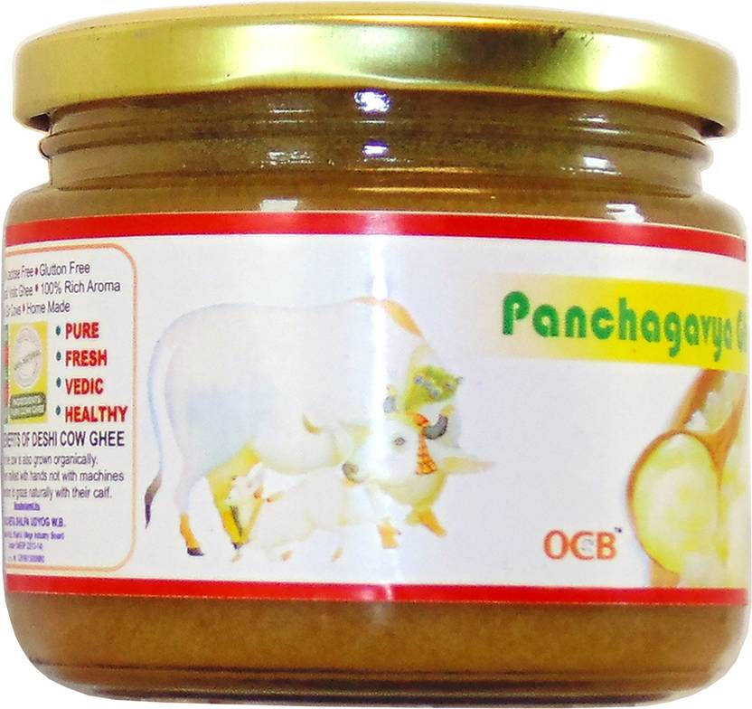 OCB Panchagavya Ghee ORGANIC Pure Desi A2 Cow Milk Bengali Ghee 250 g