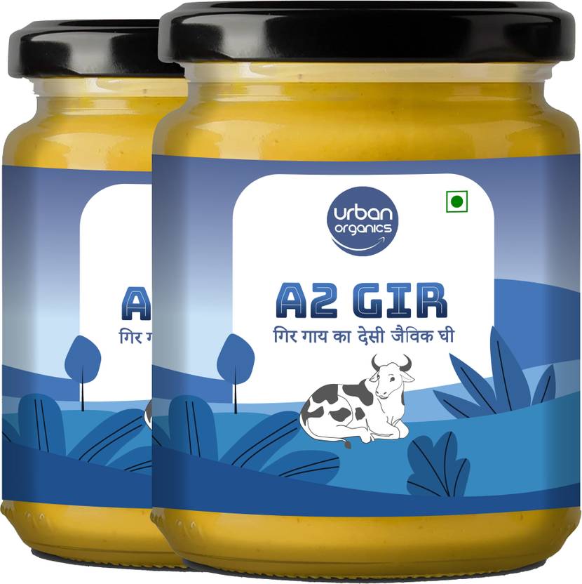 Urban Organics A2 Gir Cow Cultured Ghee Vedic Bilona Two Way Hand