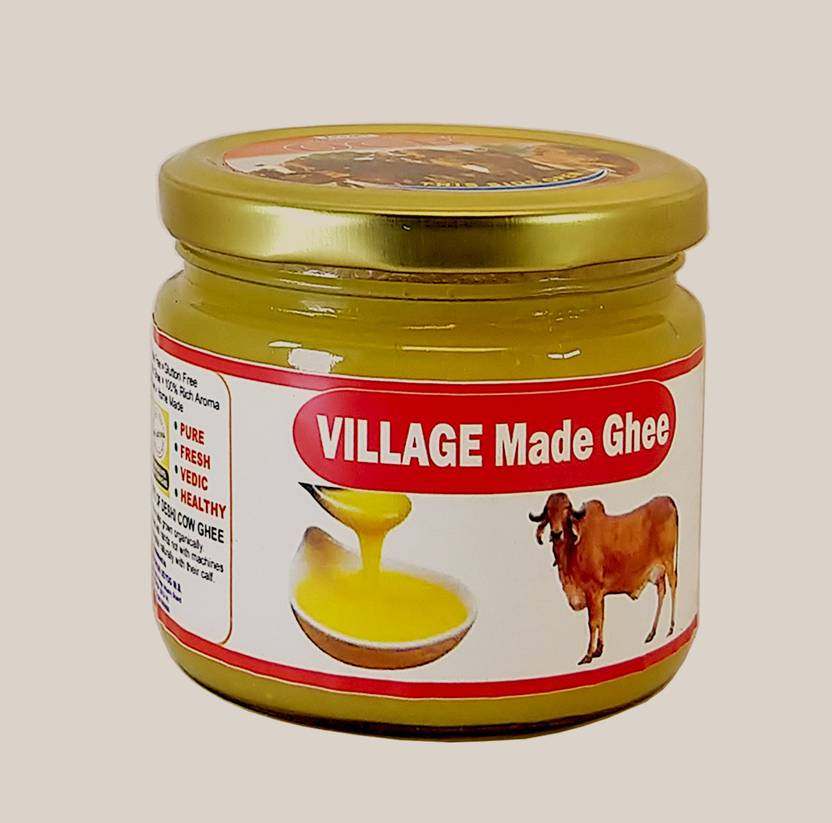 OCB VILLAGE Made Ghee 100 Pure A2 Pure Desi Ghee 250g Traditional