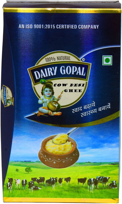 DAIRY GOPAL COW DESI GHEE Ghee Tetrapack(900 g)