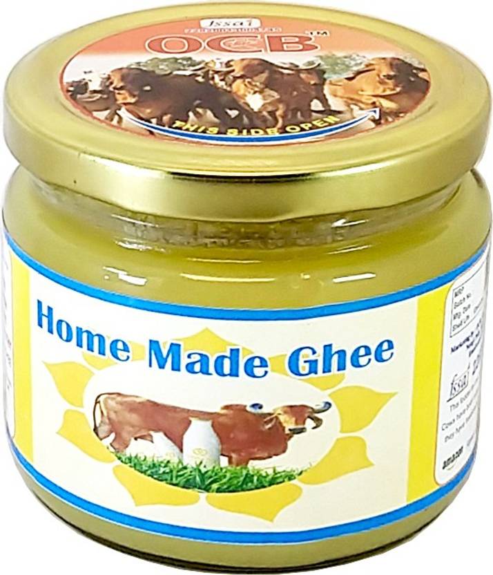 OCB Home Made Ghee Grass Fed Cow A2 Ghee (Village Made Ghee) Ghee 250 g