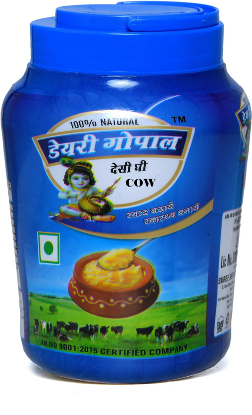 DAIRY GOPAL PURE DESI COW GHEE Ghee Drum(900 g)