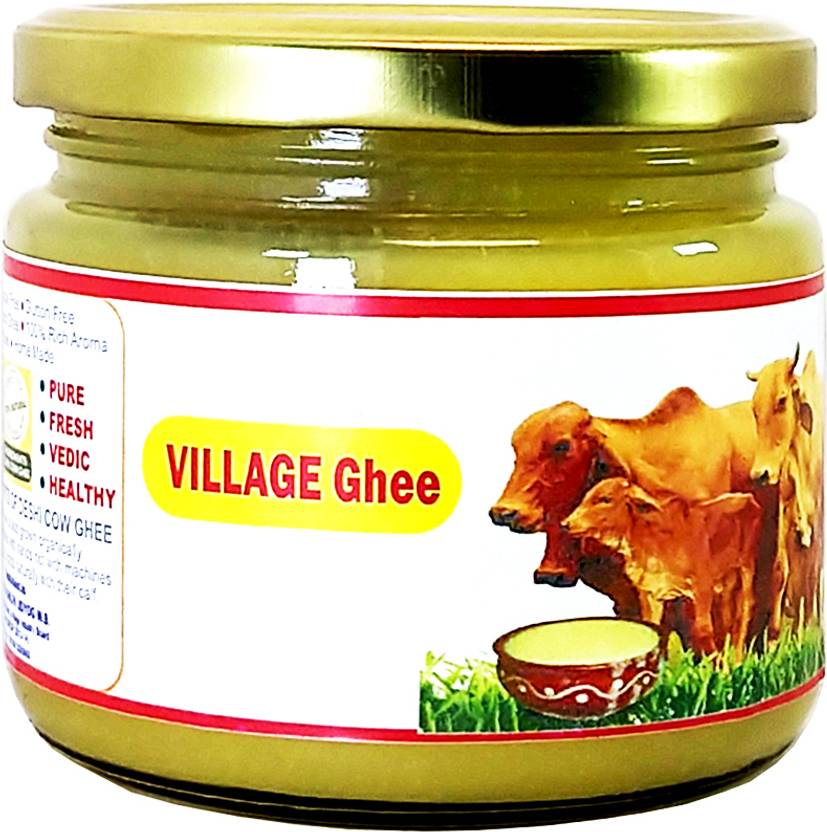 OCB VILLAGE Ghee A2 Cow Ghee Hand Made by Indian Bilona Method Rich