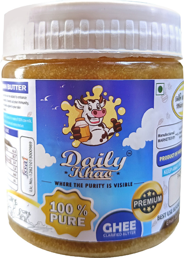 Daily Khao Pure Desi Ghee Plastic Bottle(500 ml)