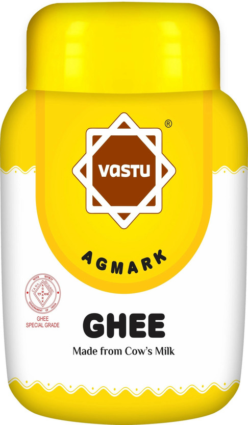 vastu cow organic Ghee Plastic Bottle(500 ml)