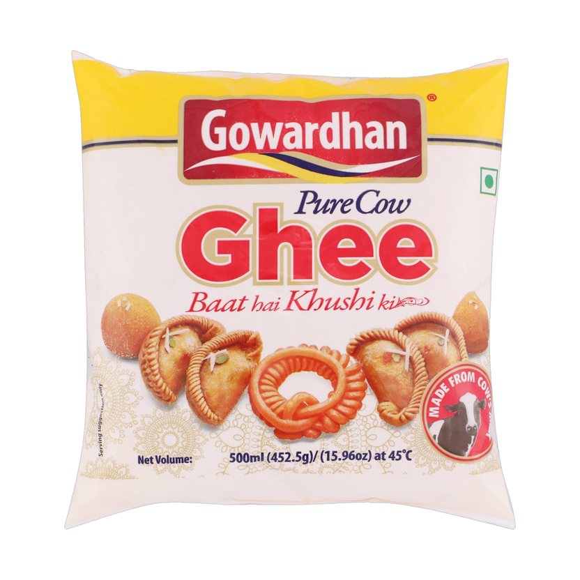 Gowardhan Pure Cow Ghee Pouch(500 ml)