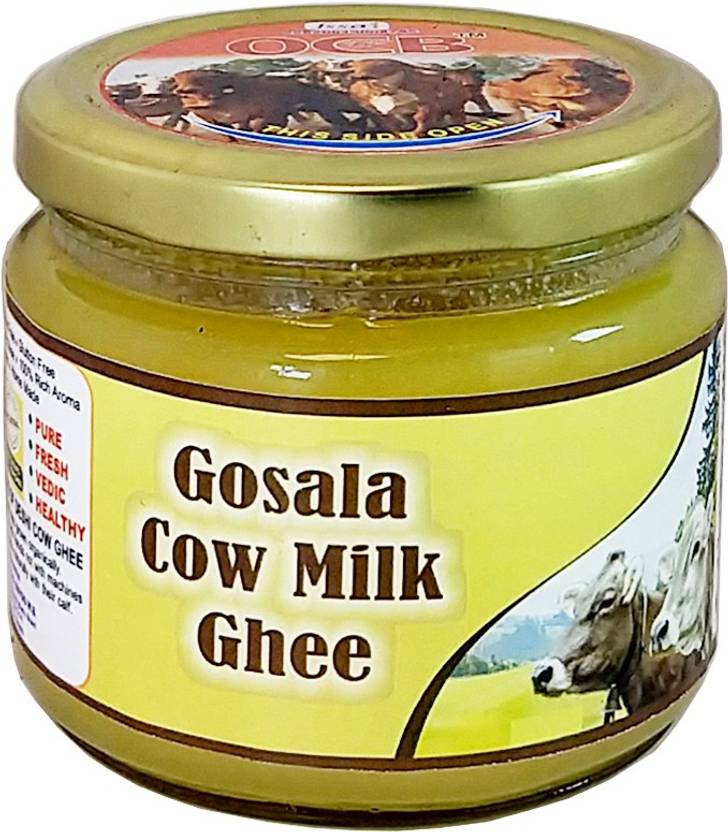 OCB Gosala Cow Milk Ghee Organic Ghee A2 Cow 100 Natural Ghee 250 g