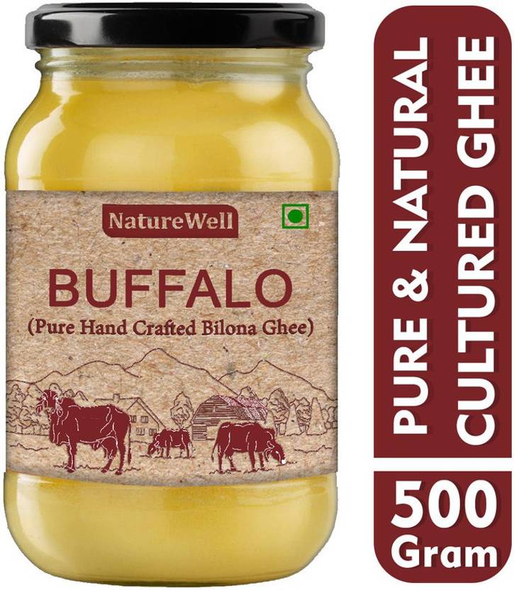 Naturewell Organics Buffalo Ghee, Pure Desi Ghee made from traditional