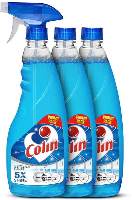 Colin Glass and Surface Cleaner Liquid Spray | Multi Surface Cleaner(3 x 500 ml)