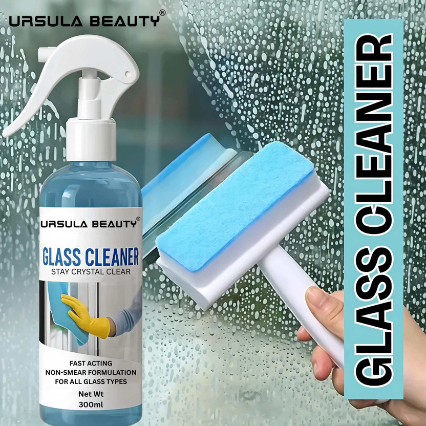 URSULA BEAUTY Glass & Surface Cleaner | Liquid Spray(300 ml)
