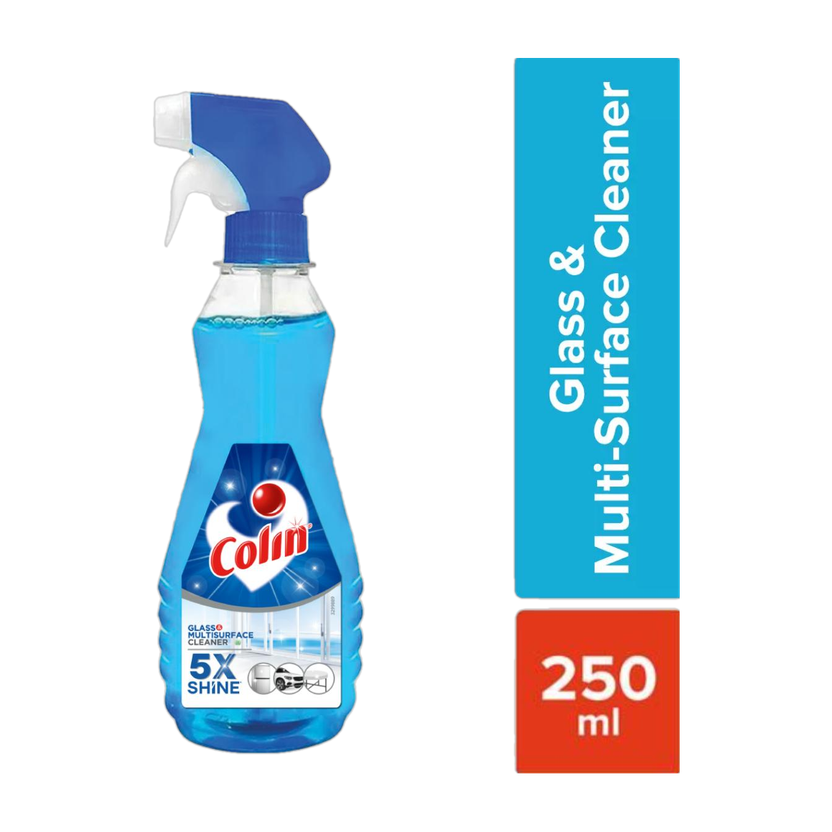 Colin Colin Glass and Surface Cleaner Liquid Spray, Regular(250 ml) - Flipkart Deal