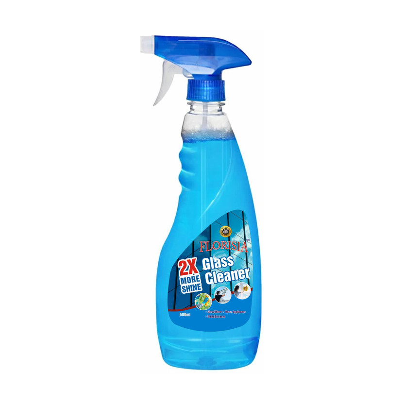 Florisia Glass Cleaner Spray Streak Free Shine for Glass & Mirrors(500 ml)