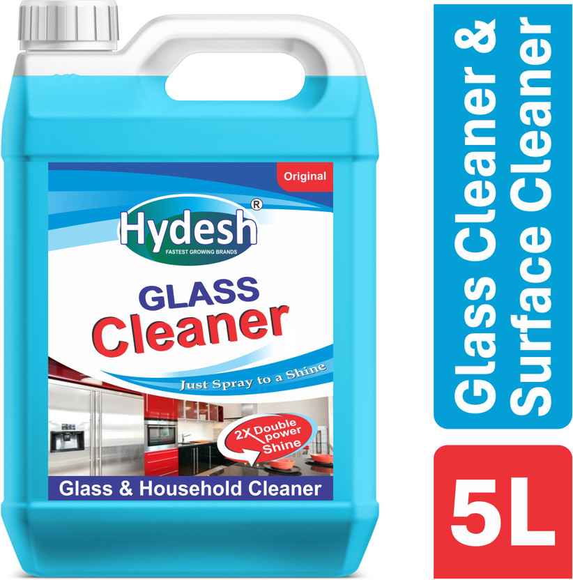 hydesh 2X Double Power Shine Glass & Household Cleaner & Surface Cleaner(5 L)