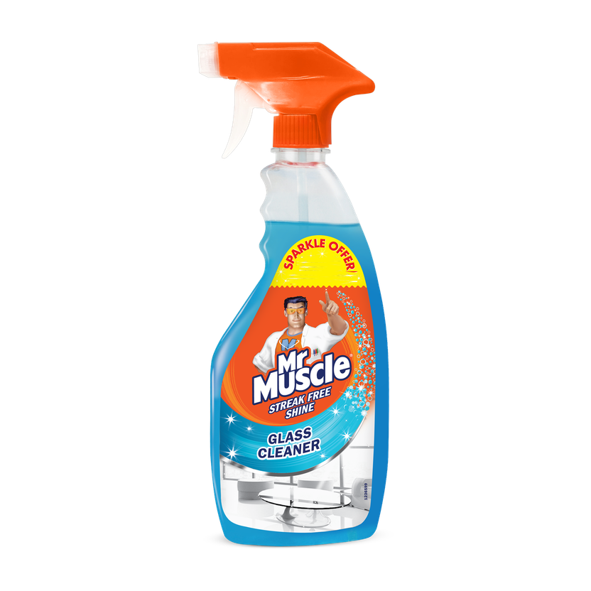 Mr Muscle Glass and Surface Cleaner Spray, Household & All Glass Cleaner(500 ml)