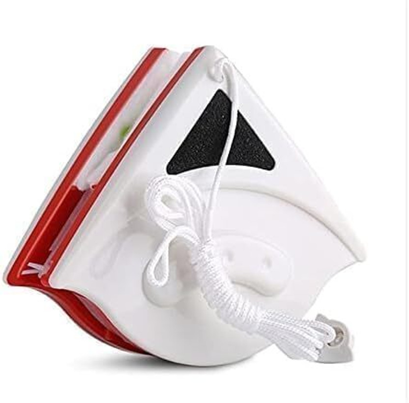 Quakzapp Magnetic Window Glass Cleaner, Double sided with 2 Extra Cleaning Cotton Squeege(0 ml)