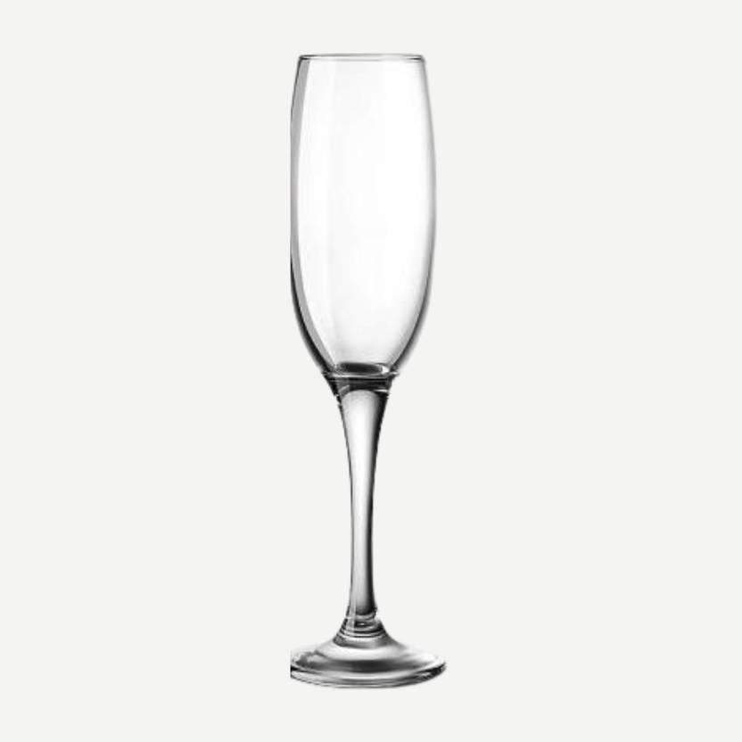 AVENTERPRISES (Pack of 6) Champagne Glass 200 ml Champagne Glass, For