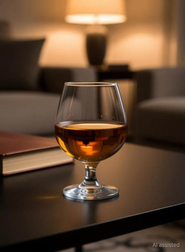 WHOLESALE BAY (Pack of 3) Brandy wine Whisky Glass, Elegant Look and Lead Free Crystal and 250 ml SET OF 3 Glass Set Whisky Glass(250 ml, Glass, Clear)