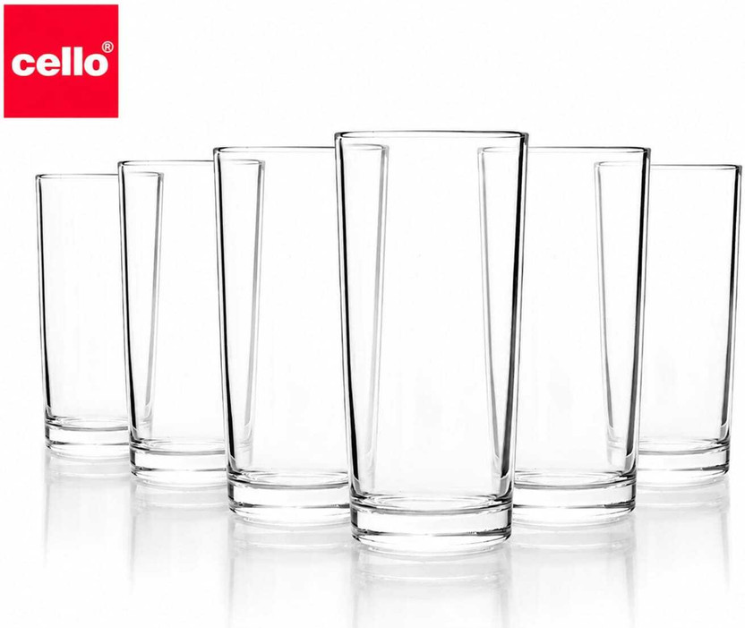 HNG HNG (Pack of 6) 545445855779 Glass Set Water/Juice Glass(250 ml, Glass, Clear) - Flipkart Deal