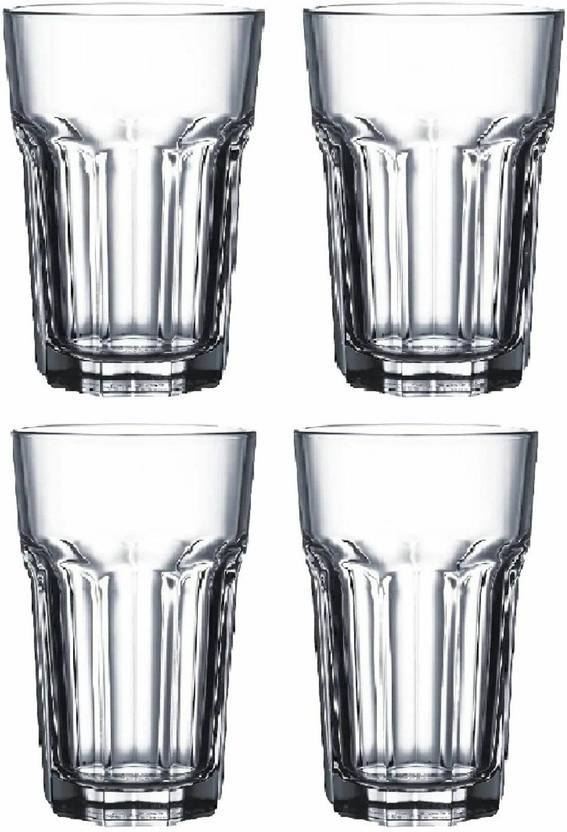 IKEA (Pack of 4) 70413295(Pokal) Glass Set Water/Juice Glass Price in