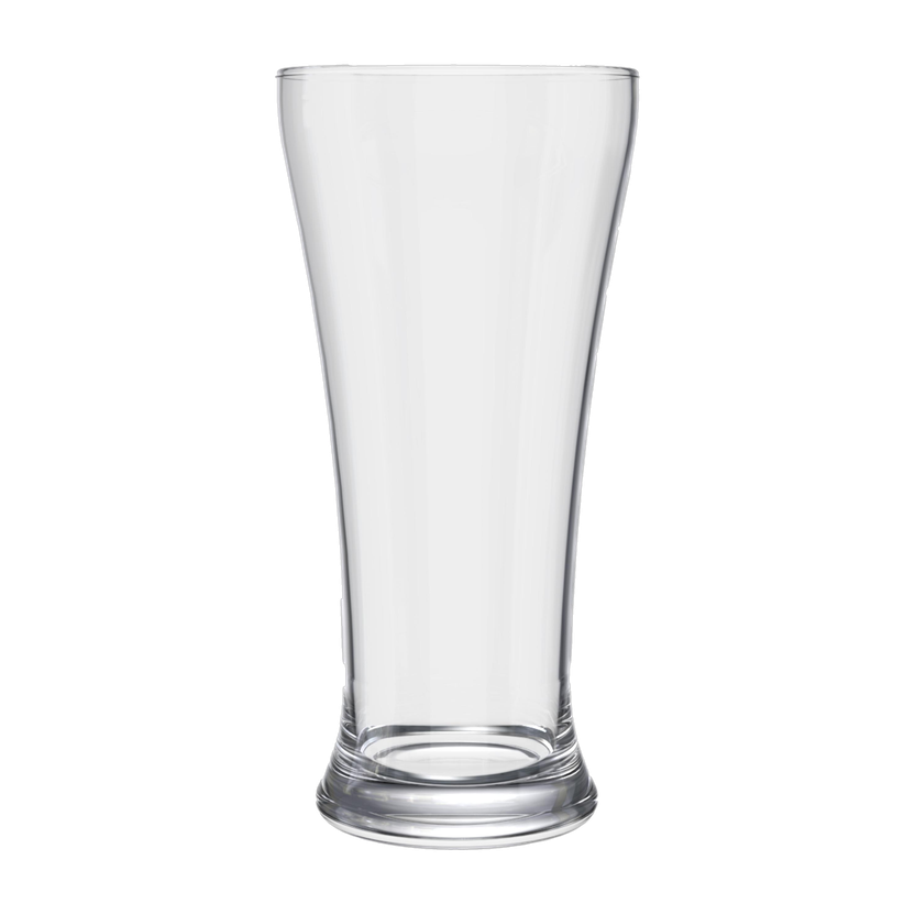 Ocean (Pack of 6) PILSNER Glass Set Beer Glass(400 ml, Glass, Clear)