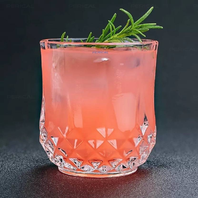 perical (Pack of 12) Water and Juice Glasses Set of 12, Opera Design