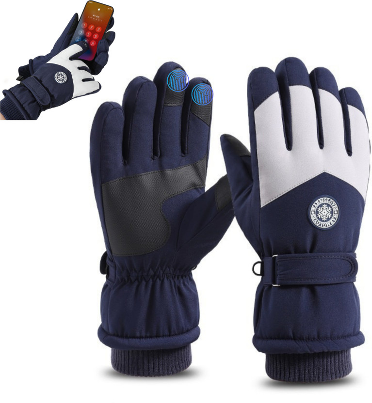 REFFER Solid Winter Men Gloves