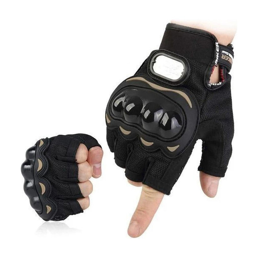 BAD BAD OWL BREATHABLE FABRIC FOR RIDERS,BIKERS Riding Gloves(Black) - Flipkart Deal
