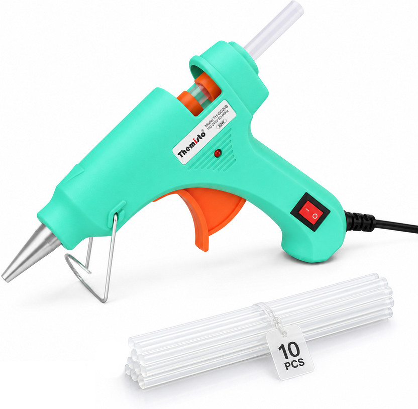 tHemiStO TH-GG20B Standard Temperature Corded Glue Gun(7 mm)