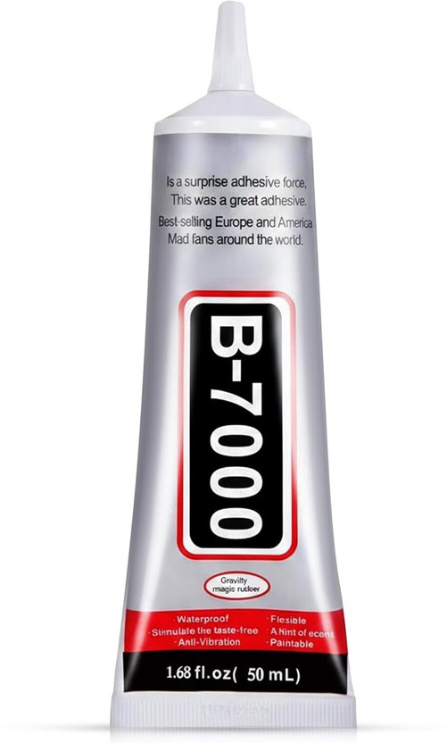 BUKU B7000 Multipurpose Glue 50ML for Mobile Screen Repair, Fabric & Jewellery Adhesive(50 ml)