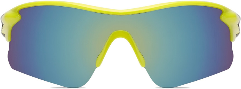Crooks Polarized Sports Sunglasses TR90 UV Protection Cricket Goggles Sports Goggles(Yellow, Black)