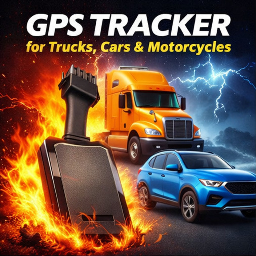 Elegance GPS Hight Accuracy GPS Tracker with free SIM + Software for 30 days GPS Device(2000 Maps, Black, Good for car/two wheeler/bus/truck)