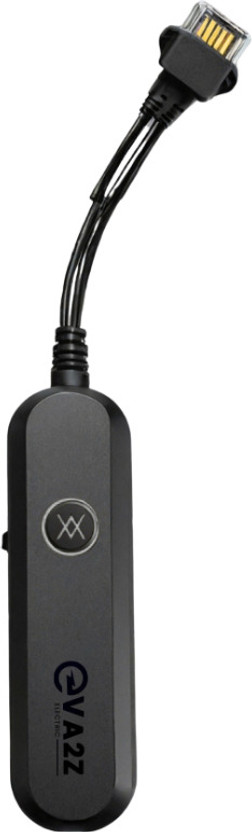 Eva2z Wired Vehicle Tracker App Based Control 1 Year Free Subscription GPS Device(Blue)