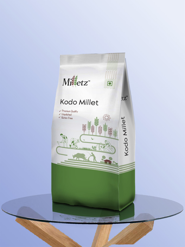 Milletz Kodo millet|Superfood millet|Gluten-free millet|Native, unpolished, Non-GMO Kodo Millet(500 g)