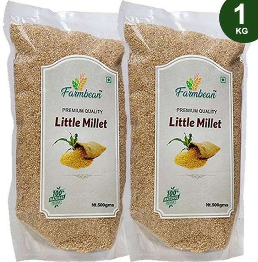 Farmbean Little Millet Rice(500*2)1kg Little Millet Price in India